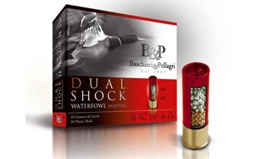 B&P Dual Shock 32g 12/70 no. 6 + 4 - Korvaavat haulikon patruunat - 8057502100815 - 1