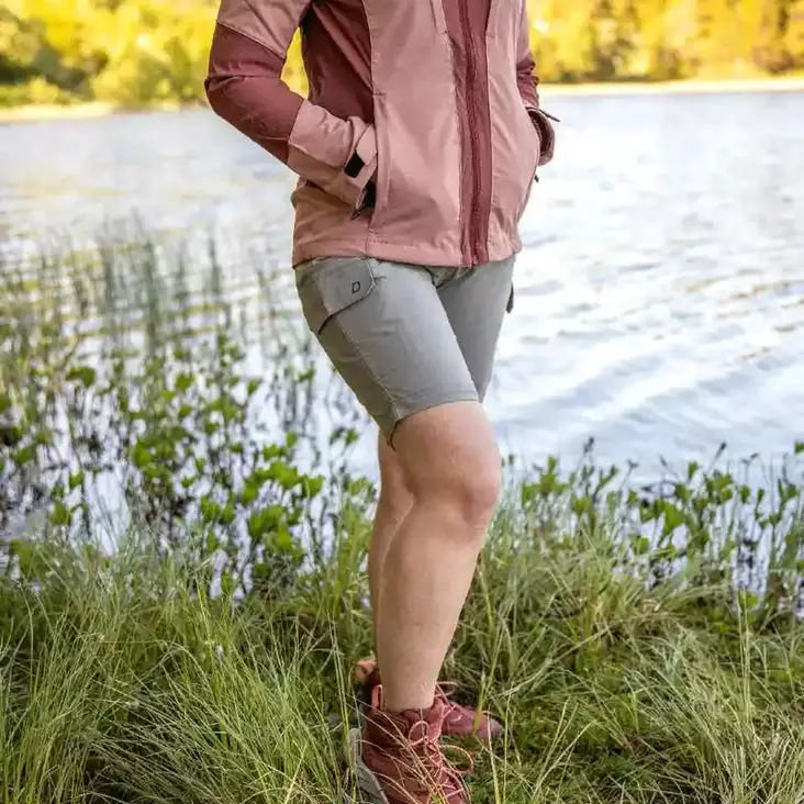 vaellus-shortsit Dovrefjell Gullfoss ZipOff Moon Mist - Kalvottomat housut - 7071217054875 - 0