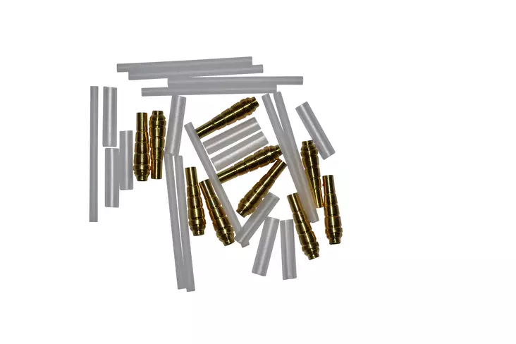 Eumer Teardroptube Brass 4x15mm messinki - Kuulapäät ja silmät - 6430021452115 - 1