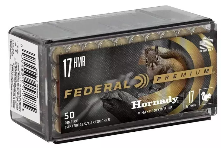 Federal .17HMR Hornady V-MAX 17gr - Pienoiskiväärin patruunat - 029465057275 - 1
