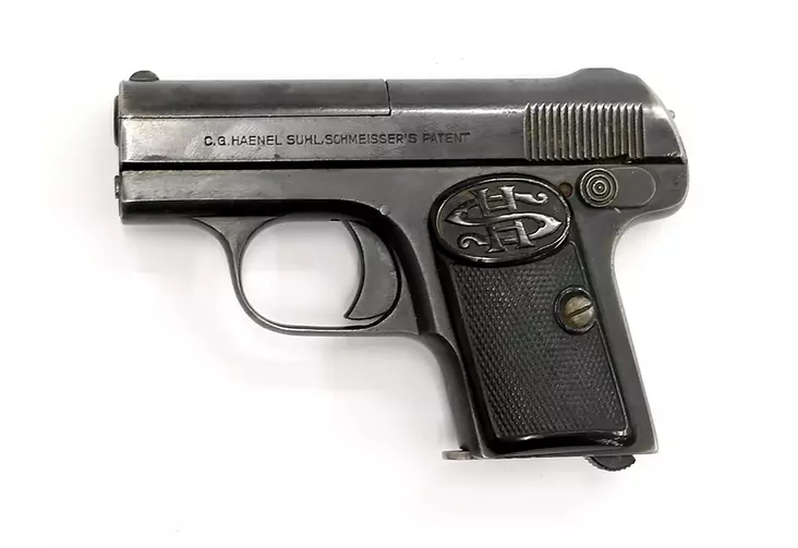 Haenel Suhl Schmeisser cal 6.35mm taskupistooli - Käytetyt pistoolit - HAENELSUHL635 - 1