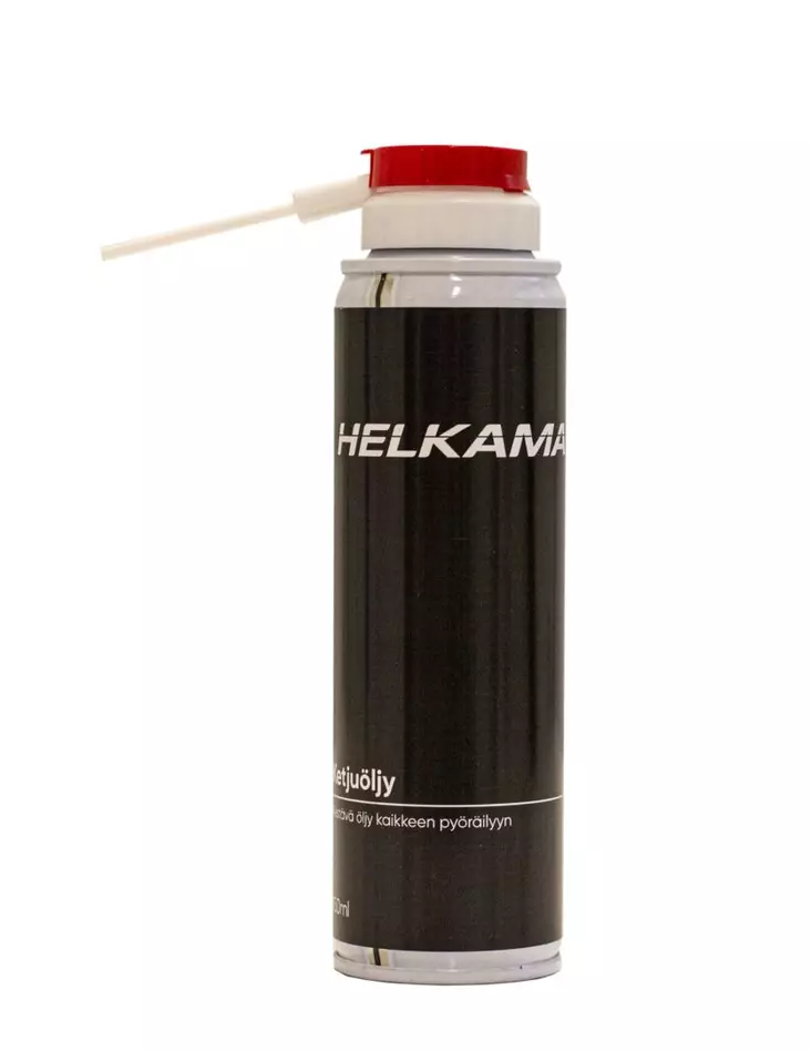 Helkama Ketjuöljy 150ml, spray - Pyöräilytarvikkeet - 6417492110225 - 2
