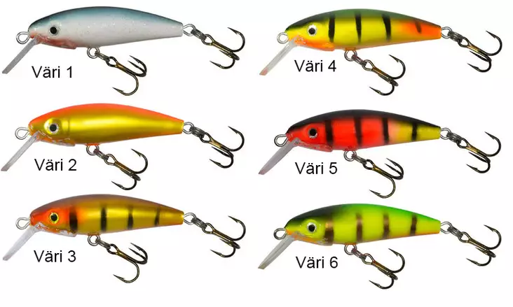 Jesse Junior 5cm vaappu 3,5g - Vaaput - 6417512527675 - 1