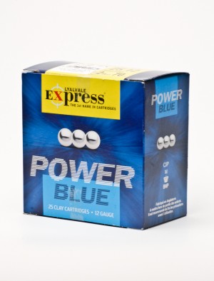 Lyalvale Express Power Blue 28g 8 - Kiekkopatruunat - LEpowerblu28g825 - 1