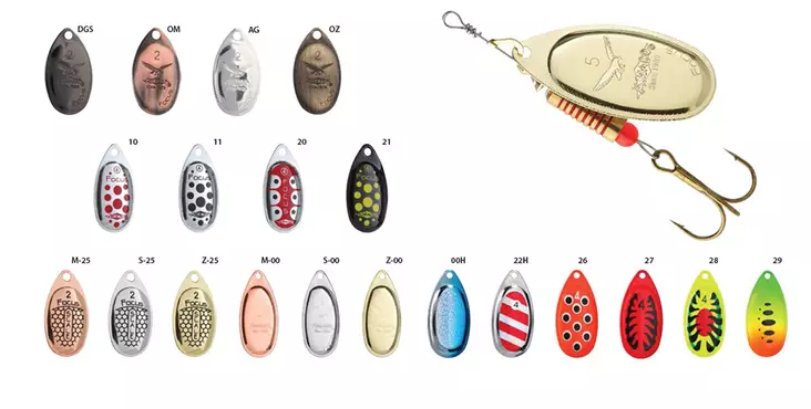 Mikado Focus spinner no. 2 -lippauistin - Lipat - 5900637575535 - 1