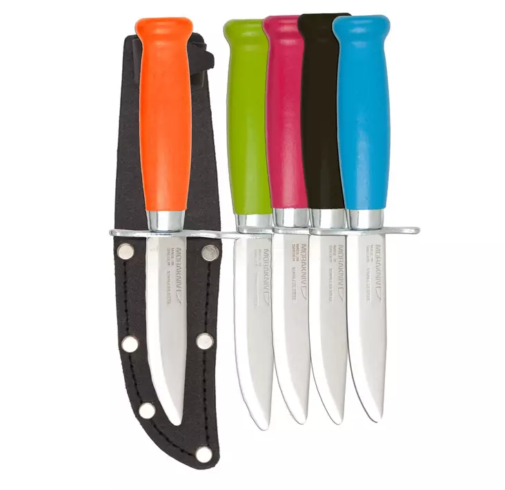 MoraKniv Scout 39 Safe Color-Mix partiopuukko - Puukot - 12885 - 1