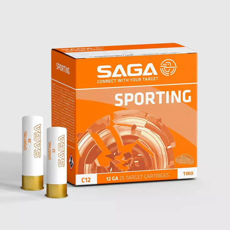 Saga Sporting 28g 12/70 no. 7,5 - Kiekkopatruunat - 8435101622875 - 1
