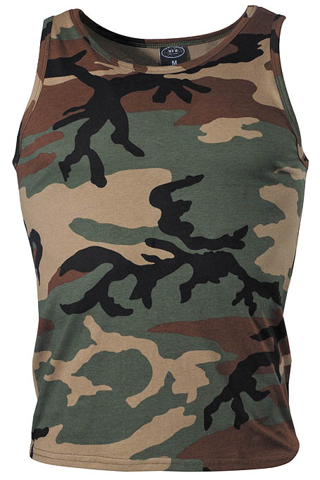 US Hihaton paita, Tank top Woodland - Muut paidat - 4044633000385 - 1