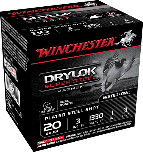 Winchester Drylok Super Steel 20/76 28g - Haulikon patruunat - 020892008625 - 1