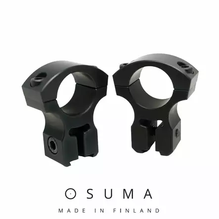 Osuma kiikarinjalka 11mm musta 25mm - Kiikarinjalat ja Sovituskappaleet - 6430068620966 - 1