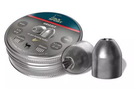 H&N Grizzly 5,3g 9,00mm - Ilma-aseiden luodit muut kaliiperit - 4047058018386 - 1