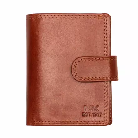 NK1917 Lompakko/Korttikotelo cognac ruskea - Lompakot & Korttikotelot - 6416140009416 - 1