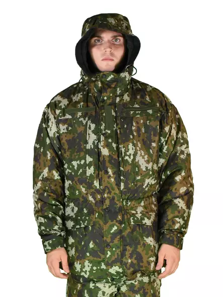 Origo Hunter Carbon Pakkastakki, M05 Winter Woodland camo - Kalvottomat takit - 6430016117326 - 1