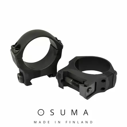 Osuma Picatinny 30mm rengasjalka keskikorkea - Kiikarinjalat ja Sovituskappaleet - 6430068623486 - 1