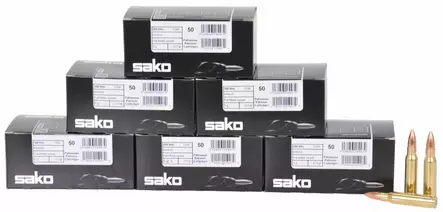 Sako Range .308win 8g 123gr - Kiväärin patruunat - 6438053186336 - 2