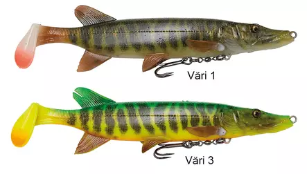 Savage Gear 4D Pike Shad 20cm 65g - Jigit ja kumikalat - 5706301617866 - 1