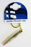 Luoti-avaimenperä Suomi-leijona logolla - Avainpalvelu - 420066 - 1