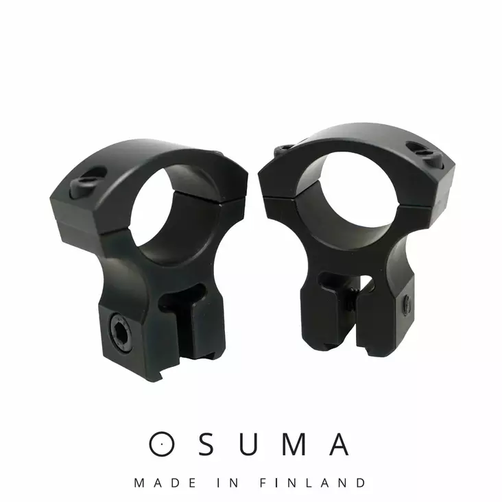 Osuma kiikarinjalka 11mm musta 25mm - Kiikarinjalat ja Sovituskappaleet - 6430068620966 - 1