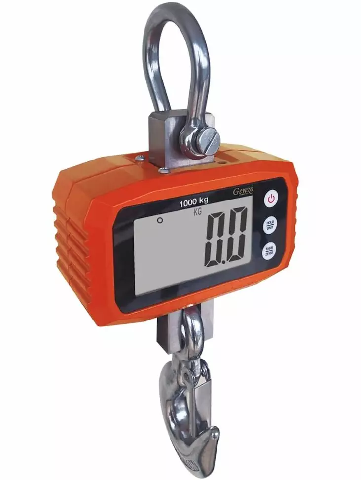 Digitaalinen riistavaaka 1000kg - Punnitus ja riiputus - 7333080043456 - 1