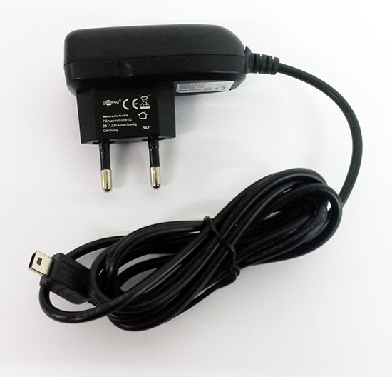 Goobay mini USB laturi 1,5m - Akkulaturit - 4040849784736 - 1