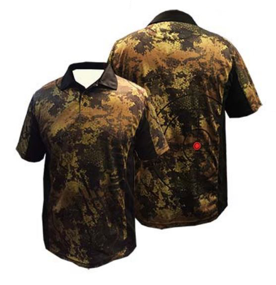 Jelou Fox Tekninen kauluspaita, vihreä - T-paidat - 6430038457196 - 1