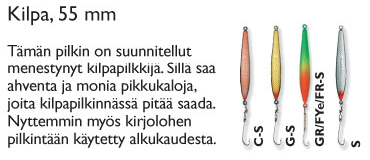 Kilpa 55mm - Pystypilkit - 6417635012096 - 1