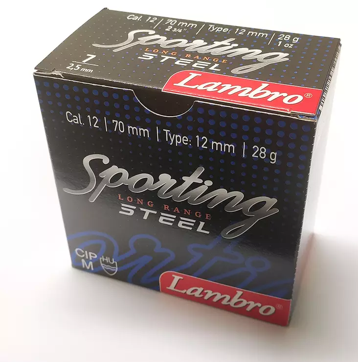 Lambro Steel Sporting Long Range 28g no.7 12/70 - Kiekkopatruunat - 5213011484386 - 1