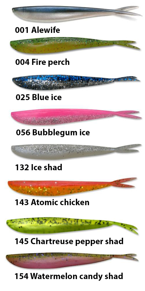 Lunker City Fin-S Fish 5,75" 8 kpl - Jigit ja kumikalat - 725442501006 - 1