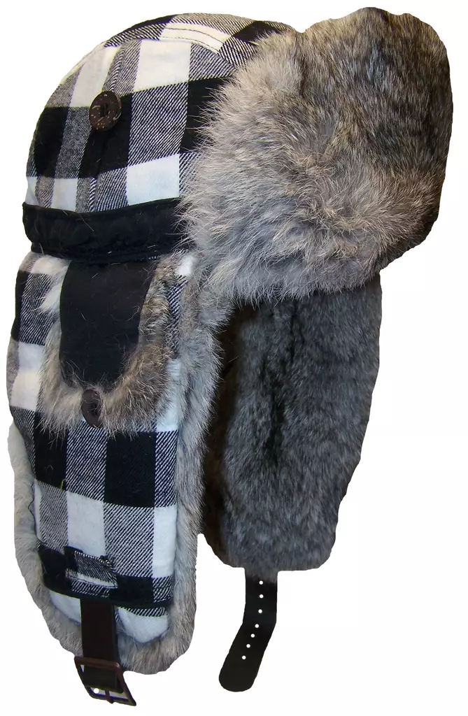 Mad Bomber Boy's Lil flannel Kaninkarvahattu Flanelli - Hatut - 705499051686 - 1