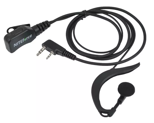 NITEforce VHF Korvanappimikrofoni - Radiopuhelimien tarvikkeet - 6430061580236 - 1