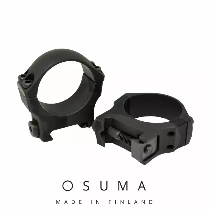 Osuma Picatinny 30mm rengasjalka keskikorkea - Kiikarinjalat ja Sovituskappaleet - 6430068623486 - 1