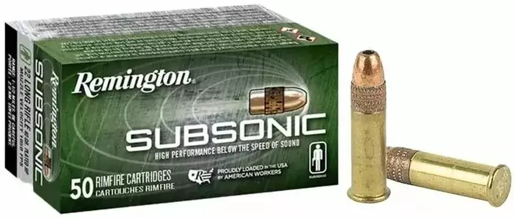Remington Subsonic HP 2,6g .22LR patruuna - Pienoiskiväärin patruunat - 047700000206 - 2