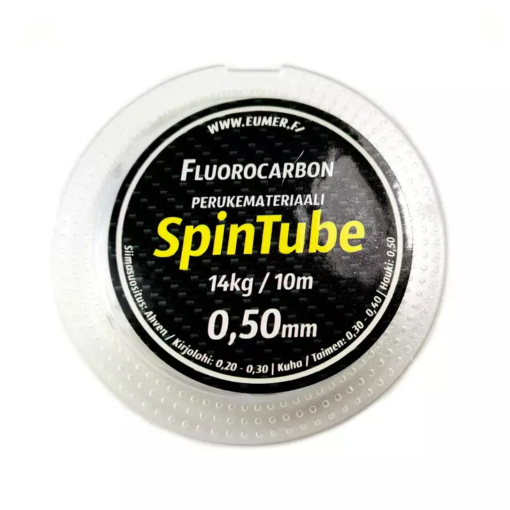 Spintube Fluorocarbon siima 0,50mm - Peruke ja tapsimateriaalit - 6430075933486 - 1