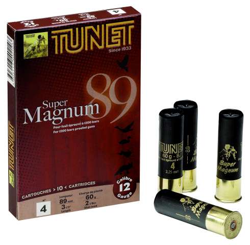 Tunet Super Magnum 12/89 60g - Haulikon patruunat - 3303113401106 - 1
