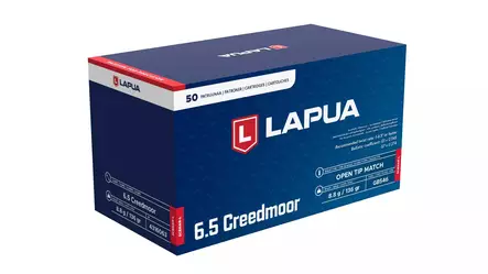 Lapua Scenar-L 8,8g 6,5 Creedmoor - Kiväärin patruunat - 6418267103817 - 1