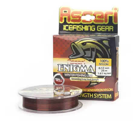 Asseri Enigma Dual Red + Black pilkkisiima - Monofiilit - 4743234050347 - 1