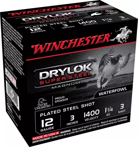 Winchester Drylok Super Steel 12/76 - Haulikon patruunat - 020892007727 - 2
