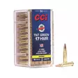 CCI .17 HMR TNT Green HP 16gr 50kpl - Pienoiskiväärin patruunat - 076683009517 - 1