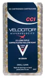 CCI Velocitor .22Lr 2,60g 437m/s - Pienoiskiväärin patruunat - 076683000477 - 1