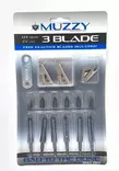 Muzzy 3 Blade 125gr metsästyskärjet - Metsästyskärjet - 050301235007 - 1
