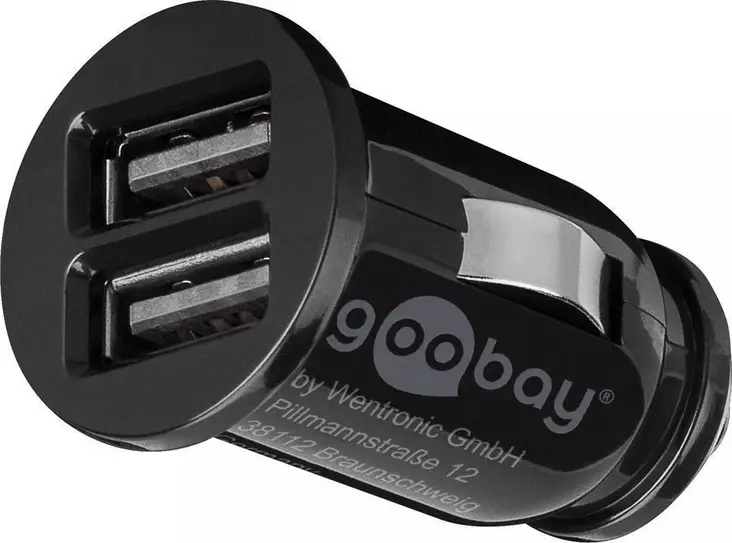 Goobay tupakansytytinlaturi 12/24V max 4,8A - Akkulaturit - 4040849718977 - 1