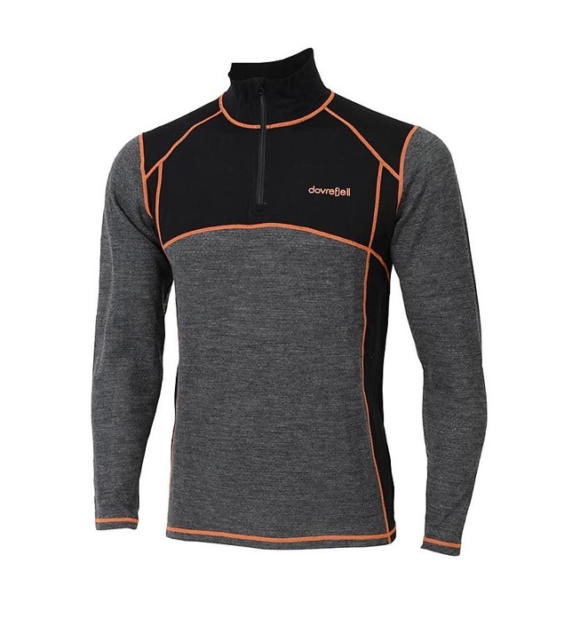 Dovrefjell Wool Mesh Merinovillapoolo, 100% pehmeää merinovillaa - Alusasut - 7071217033627 - 1