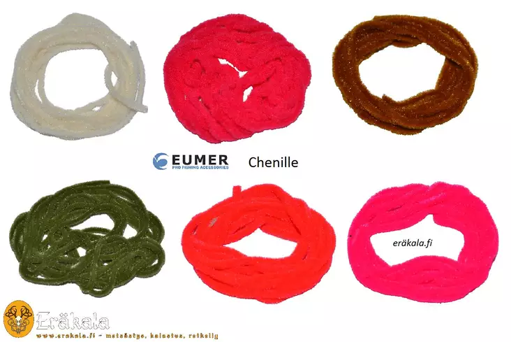 Eumer Chenille 2mm - Dubbingit ja runkomateriaalit - 6430028183647 - 1
