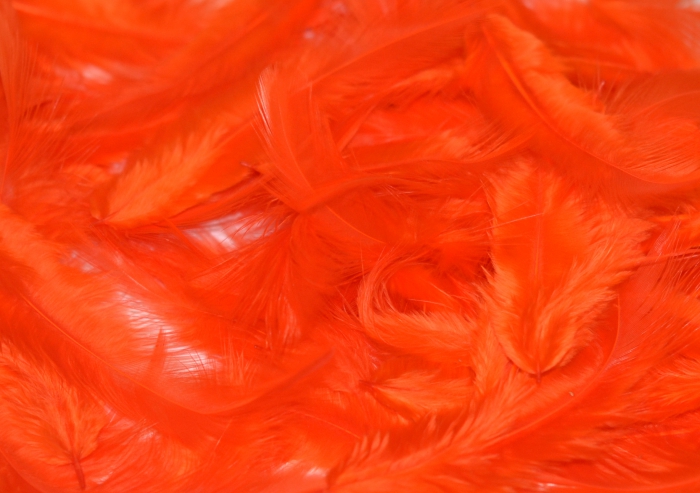 Eumer Metz pehmeä häkilä hot oranssi - Sulat, höyhenet, päät, pyrstöt - 762820005237 - 1