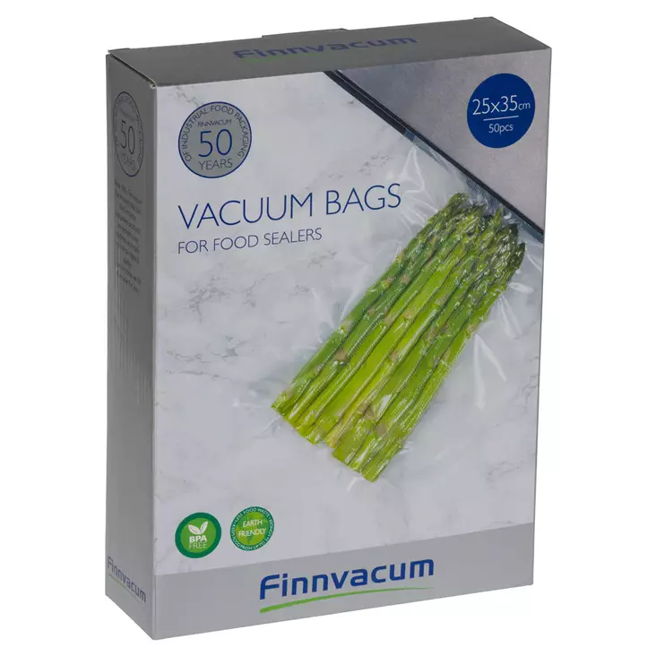 Finnvacum Uritettu vakuumipussi 25x35cm - Säilöntä - 7340066125037 - 1