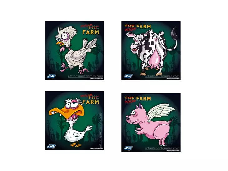 Fun-maalitaulut 14x14cm - Maalitaulut - 5707843061377 - 1