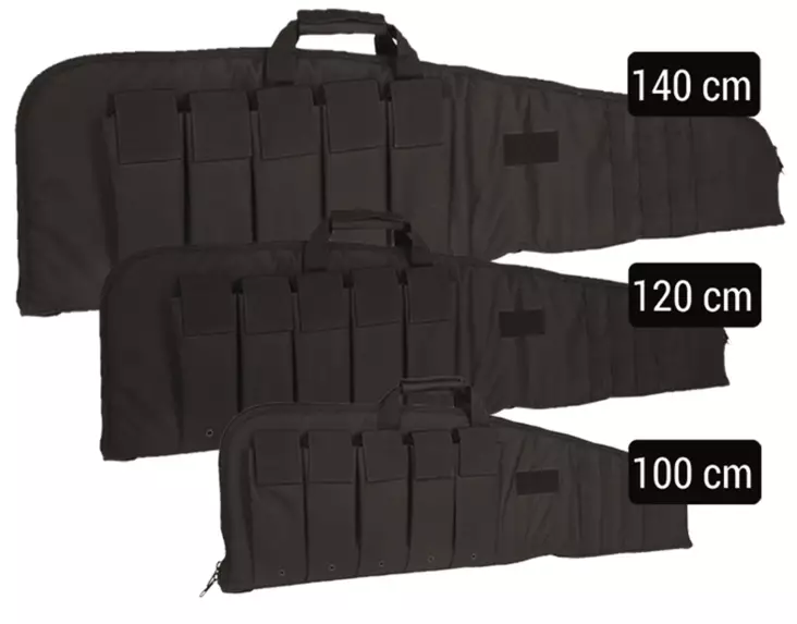 Mil-Tec Aselaukku 140cm (136x33cm) - Aselaukut, -kotelot ja -pussit - 4046872191237 - 1