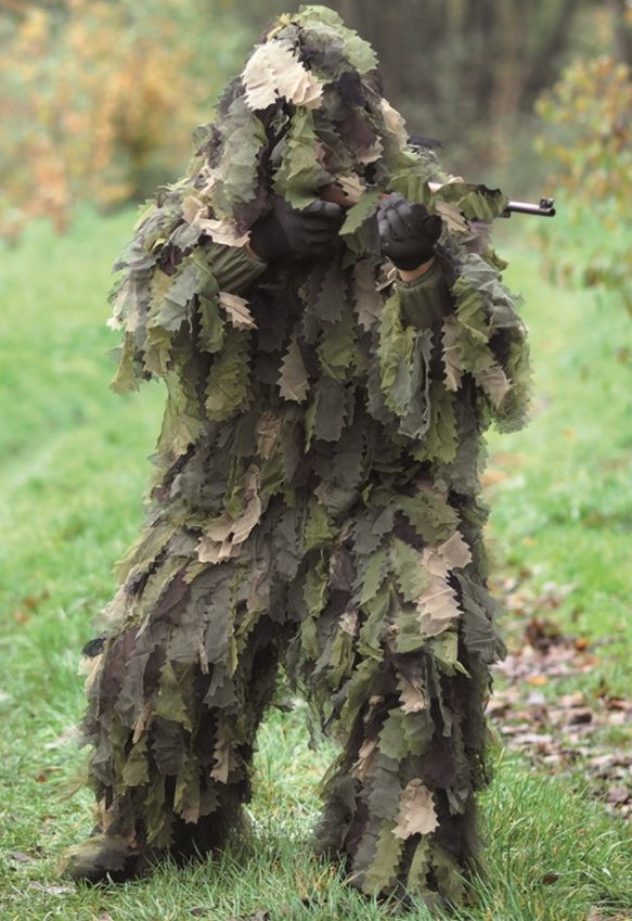 Mil-Tec Ghillie -puku Oak Leaf 3D - 3D Asusteet - 4046872350337 - 1