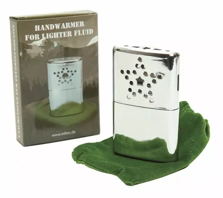 Mil-Tec K=C3=A4denl=C3=A4mmitin Sytytinnesteell=C3=A4 toimiva - Kädenlämmittimet - 4046872182617 - 2