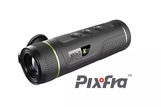 Suorituskykyinen Pixfra Mile2 l=C3=A4mp=C3=B6kamera - Lämpökamerat ja -tähtäimet - 10-117 - 1